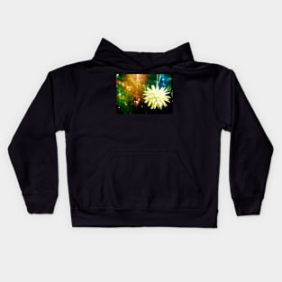 Spiky Paper Star Christmas Ornament Kids Hoodie